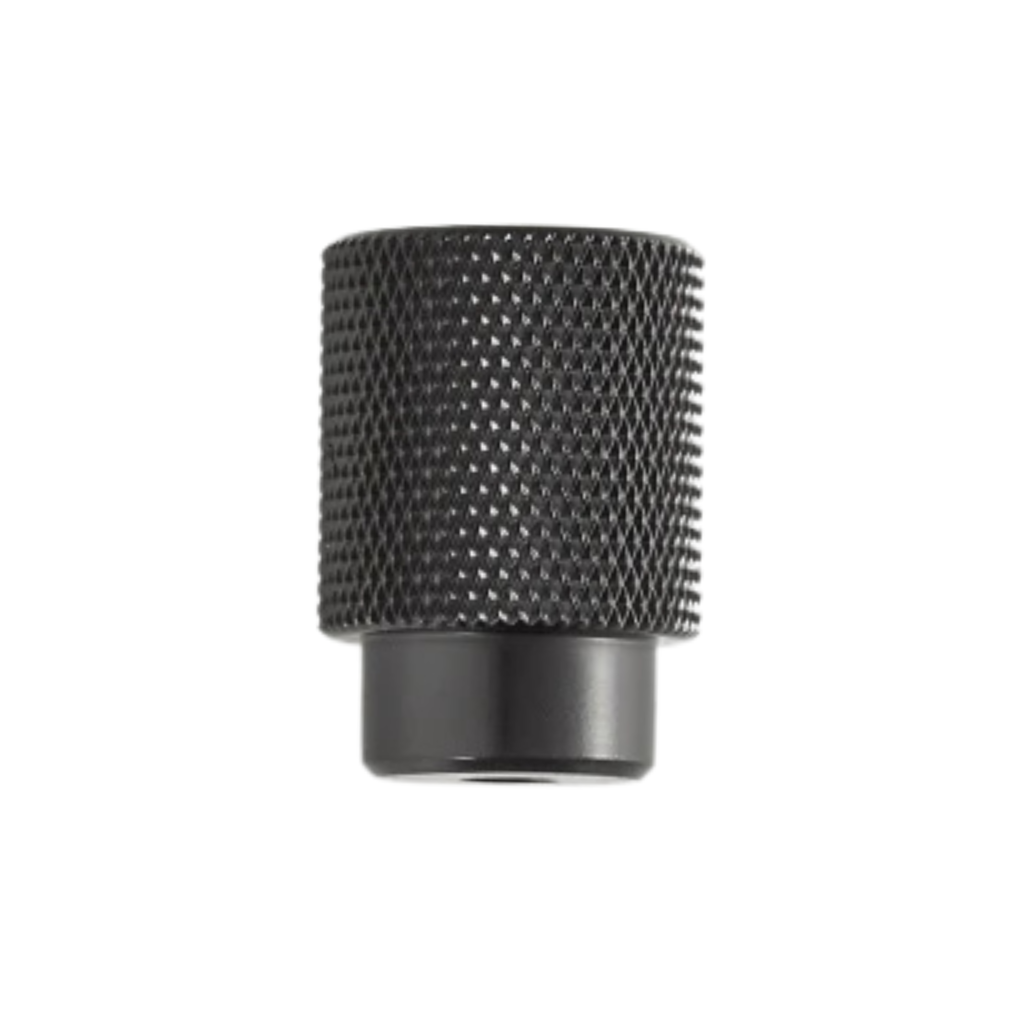 BARONY - Solid Brass Knurled Cabinet Knob - Blackened Brass