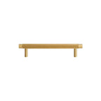 MONTAGUE - Solid Brass Knurled Bar Handle - Matte Brass