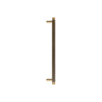 GIFFORD - Solid Brass Knurled Bar Handle - Antique Brass